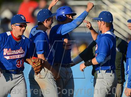 Thumbnail 1 in Williamsville South vs. Sutherland (NYSPHSAA Far West Regional) photogallery.