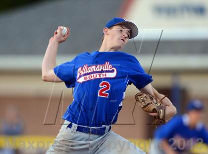 Thumbnail 2 in Williamsville South vs. Sutherland (NYSPHSAA Far West Regional) photogallery.