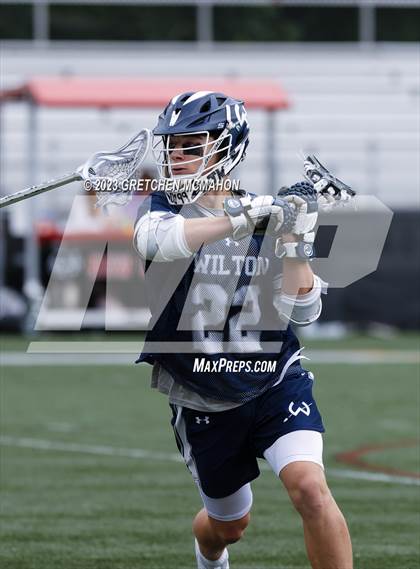 Thumbnail 3 in Wilton @ New Canaan (CIAC Class L Quarterfinals) photogallery.