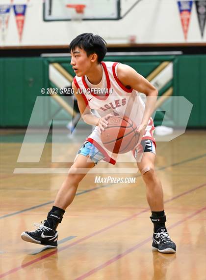 Thumbnail 2 in Washington vs. Cardinal Newman (Brett Callan Tournament) photogallery.