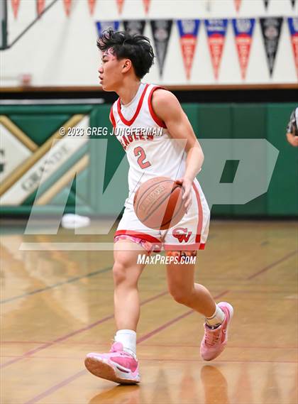 Thumbnail 3 in Washington vs. Cardinal Newman (Brett Callan Tournament) photogallery.