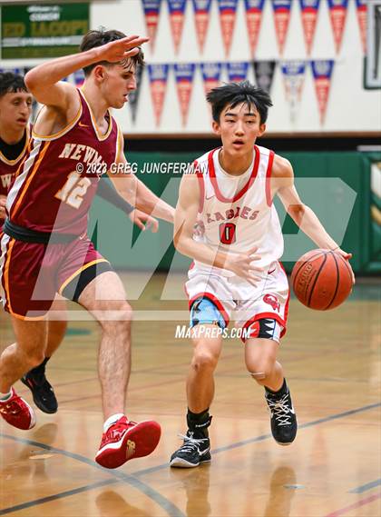 Thumbnail 3 in Washington vs. Cardinal Newman (Brett Callan Tournament) photogallery.