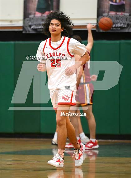 Thumbnail 1 in Washington vs. Cardinal Newman (Brett Callan Tournament) photogallery.