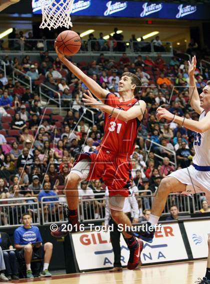 Thumbnail 2 in Scottsdale Christian Academy vs. Snowflake (AIA D3 Semifinal) photogallery.