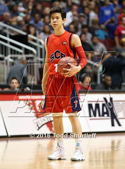Thumbnail 3 in Scottsdale Christian Academy vs. Snowflake (AIA D3 Semifinal) photogallery.