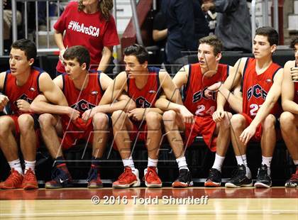 Thumbnail 2 in Scottsdale Christian Academy vs. Snowflake (AIA D3 Semifinal) photogallery.