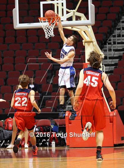 Thumbnail 1 in Scottsdale Christian Academy vs. Snowflake (AIA D3 Semifinal) photogallery.