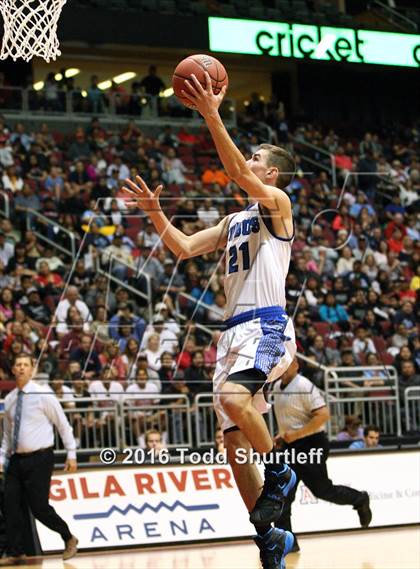 Thumbnail 1 in Scottsdale Christian Academy vs. Snowflake (AIA D3 Semifinal) photogallery.