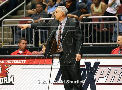 Thumbnail 3 in Scottsdale Christian Academy vs. Snowflake (AIA D3 Semifinal) photogallery.