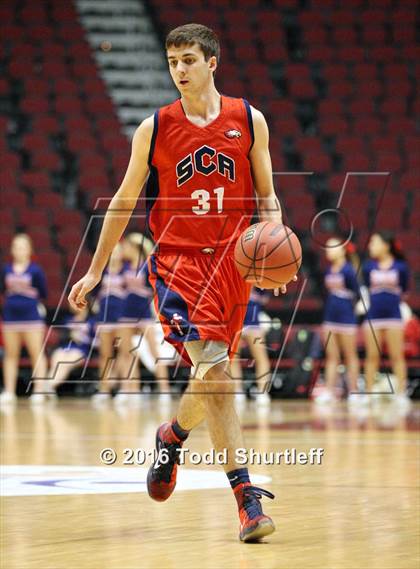 Thumbnail 1 in Scottsdale Christian Academy vs. Snowflake (AIA D3 Semifinal) photogallery.