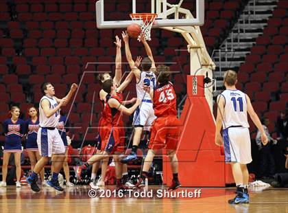 Thumbnail 2 in Scottsdale Christian Academy vs. Snowflake (AIA D3 Semifinal) photogallery.