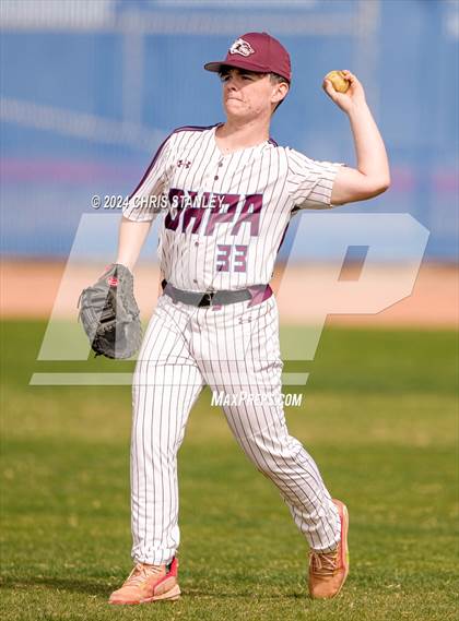 Thumbnail 3 in Desert Heights Prep vs. Payson photogallery.