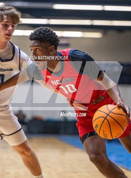 Thumbnail 2 in Cape Fear Academy vs. NC GBB Academy National (Hoops & Dreams Showcase) photogallery.