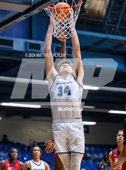 Thumbnail 2 in Cape Fear Academy vs. NC GBB Academy National (Hoops & Dreams Showcase) photogallery.