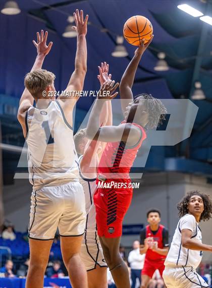 Thumbnail 3 in Cape Fear Academy vs. NC GBB Academy National (Hoops & Dreams Showcase) photogallery.