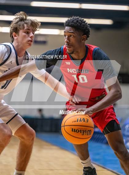 Thumbnail 1 in Cape Fear Academy vs. NC GBB Academy National (Hoops & Dreams Showcase) photogallery.