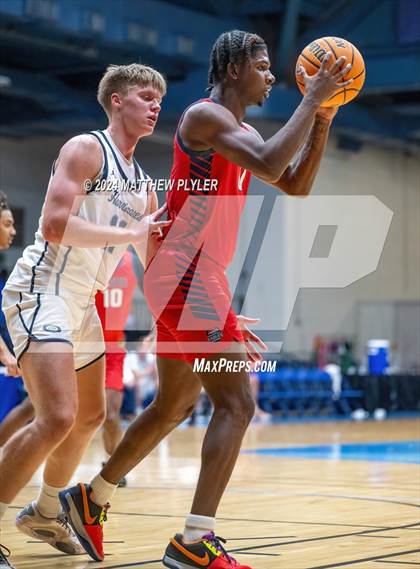 Thumbnail 3 in Cape Fear Academy vs. NC GBB Academy National (Hoops & Dreams Showcase) photogallery.