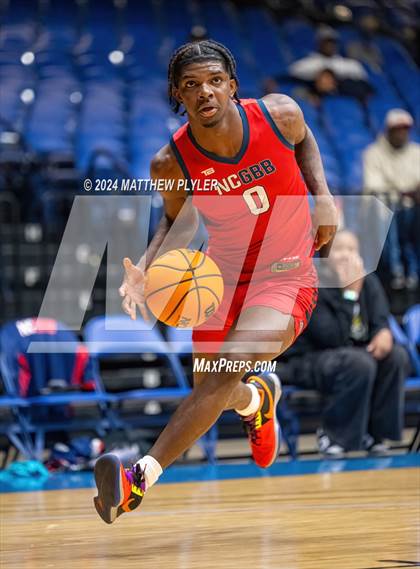 Thumbnail 3 in Cape Fear Academy vs. NC GBB Academy National (Hoops & Dreams Showcase) photogallery.