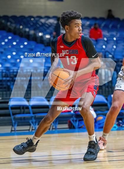 Thumbnail 2 in Cape Fear Academy vs. NC GBB Academy National (Hoops & Dreams Showcase) photogallery.