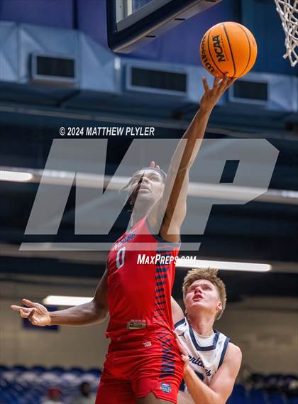 Thumbnail 1 in Cape Fear Academy vs. NC GBB Academy National (Hoops & Dreams Showcase) photogallery.