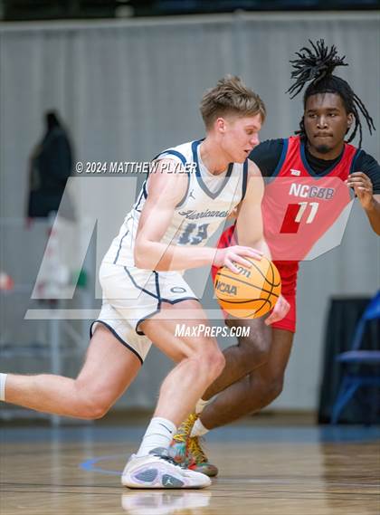 Thumbnail 2 in Cape Fear Academy vs. NC GBB Academy National (Hoops & Dreams Showcase) photogallery.