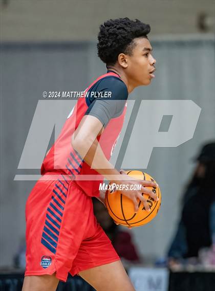Thumbnail 1 in Cape Fear Academy vs. NC GBB Academy National (Hoops & Dreams Showcase) photogallery.