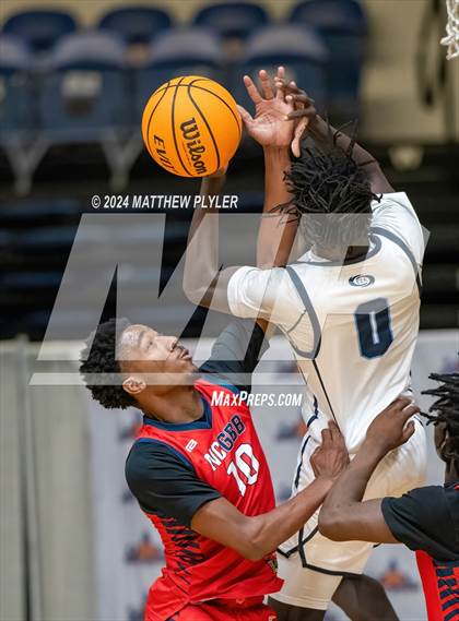 Thumbnail 3 in Cape Fear Academy vs. NC GBB Academy National (Hoops & Dreams Showcase) photogallery.