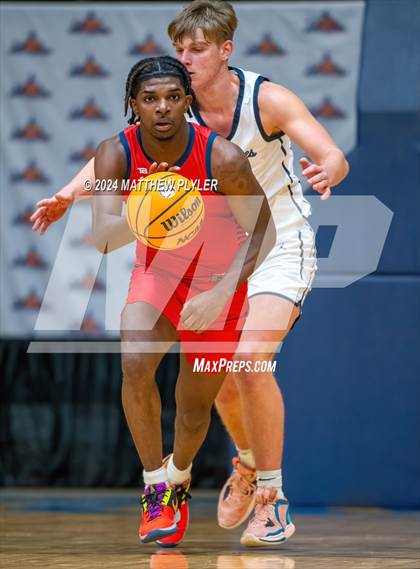 Thumbnail 3 in Cape Fear Academy vs. NC GBB Academy National (Hoops & Dreams Showcase) photogallery.
