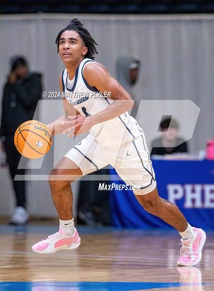 Thumbnail 2 in Cape Fear Academy vs. NC GBB Academy National (Hoops & Dreams Showcase) photogallery.
