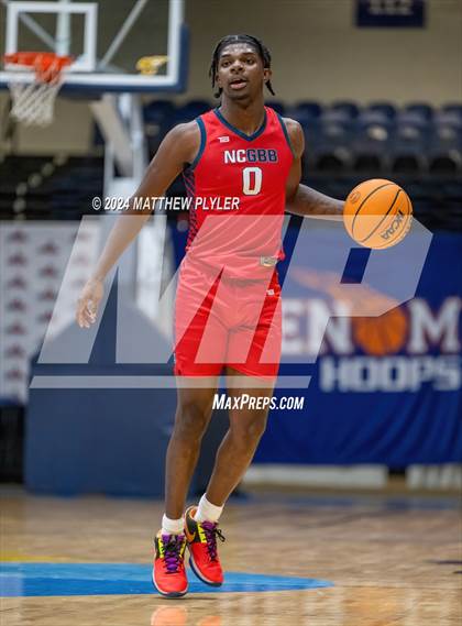 Thumbnail 2 in Cape Fear Academy vs. NC GBB Academy National (Hoops & Dreams Showcase) photogallery.