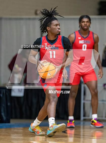 Thumbnail 3 in Cape Fear Academy vs. NC GBB Academy National (Hoops & Dreams Showcase) photogallery.