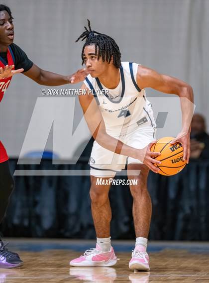 Thumbnail 1 in Cape Fear Academy vs. NC GBB Academy National (Hoops & Dreams Showcase) photogallery.