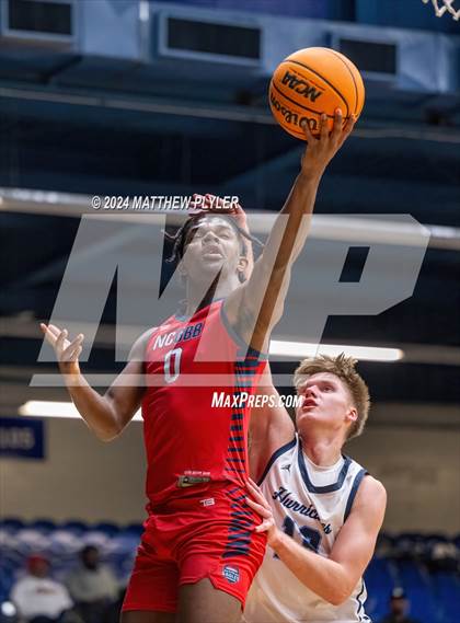 Thumbnail 3 in Cape Fear Academy vs. NC GBB Academy National (Hoops & Dreams Showcase) photogallery.