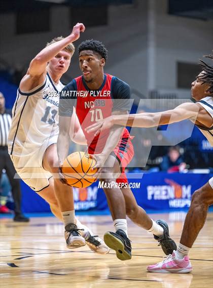 Thumbnail 1 in Cape Fear Academy vs. NC GBB Academy National (Hoops & Dreams Showcase) photogallery.