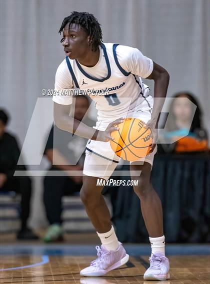 Thumbnail 1 in Cape Fear Academy vs. NC GBB Academy National (Hoops & Dreams Showcase) photogallery.
