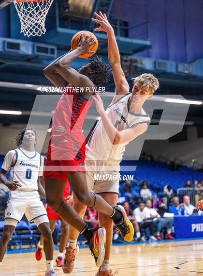 Thumbnail 2 in Cape Fear Academy vs. NC GBB Academy National (Hoops & Dreams Showcase) photogallery.