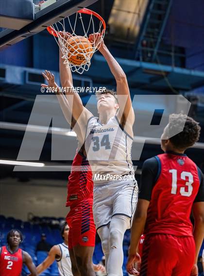 Thumbnail 2 in Cape Fear Academy vs. NC GBB Academy National (Hoops & Dreams Showcase) photogallery.