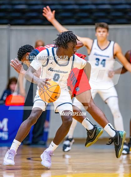 Thumbnail 3 in Cape Fear Academy vs. NC GBB Academy National (Hoops & Dreams Showcase) photogallery.