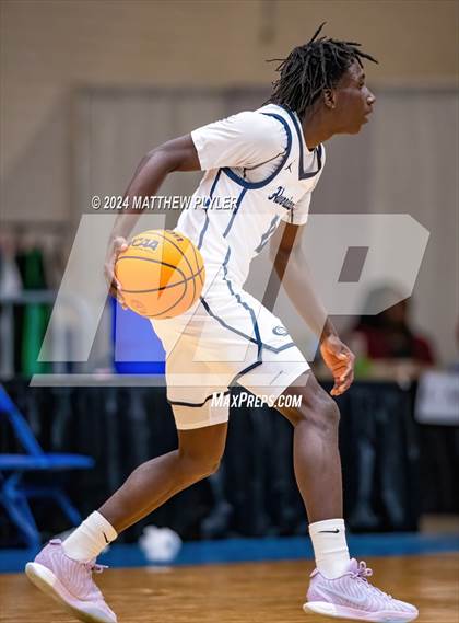 Thumbnail 3 in Cape Fear Academy vs. NC GBB Academy National (Hoops & Dreams Showcase) photogallery.