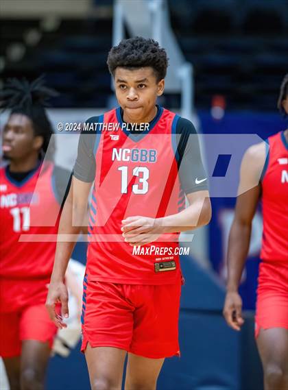 Thumbnail 2 in Cape Fear Academy vs. NC GBB Academy National (Hoops & Dreams Showcase) photogallery.