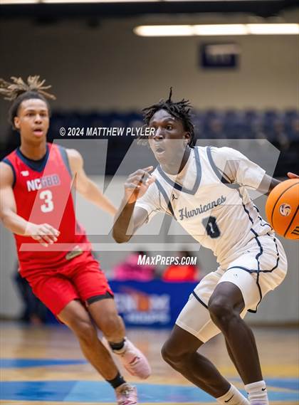 Thumbnail 3 in Cape Fear Academy vs. NC GBB Academy National (Hoops & Dreams Showcase) photogallery.