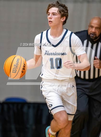 Thumbnail 3 in Cape Fear Academy vs. NC GBB Academy National (Hoops & Dreams Showcase) photogallery.