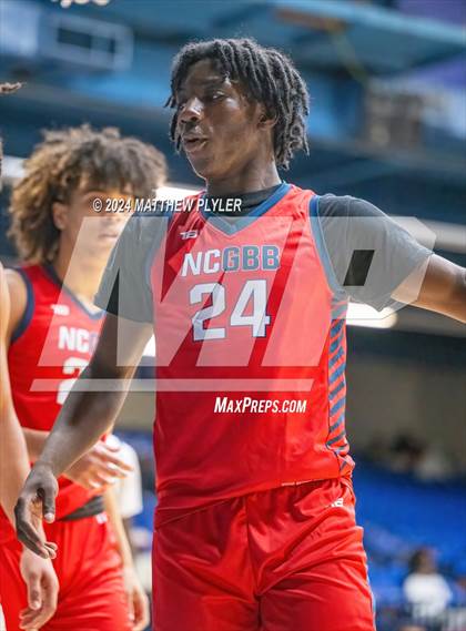 Thumbnail 1 in Cape Fear Academy vs. NC GBB Academy National (Hoops & Dreams Showcase) photogallery.