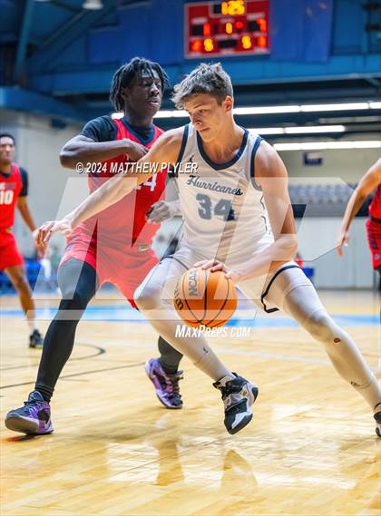 Thumbnail 1 in Cape Fear Academy vs. NC GBB Academy National (Hoops & Dreams Showcase) photogallery.