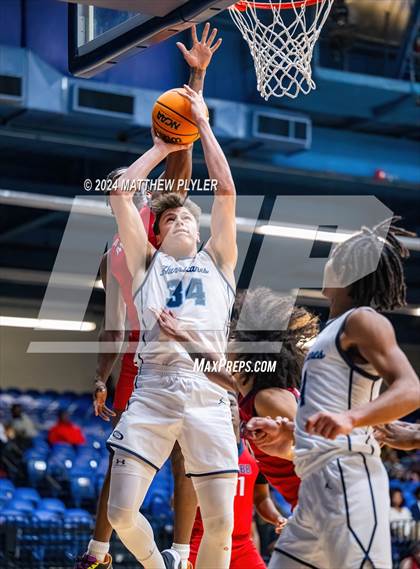 Thumbnail 1 in Cape Fear Academy vs. NC GBB Academy National (Hoops & Dreams Showcase) photogallery.
