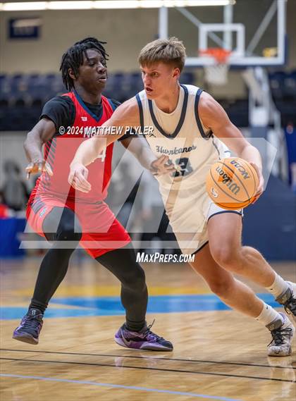 Thumbnail 2 in Cape Fear Academy vs. NC GBB Academy National (Hoops & Dreams Showcase) photogallery.