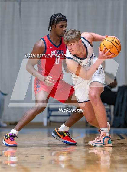 Thumbnail 2 in Cape Fear Academy vs. NC GBB Academy National (Hoops & Dreams Showcase) photogallery.