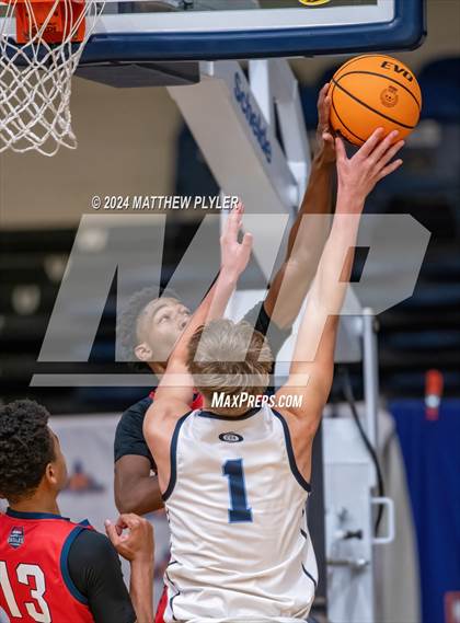Thumbnail 1 in Cape Fear Academy vs. NC GBB Academy National (Hoops & Dreams Showcase) photogallery.