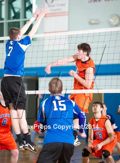 Thumbnail 2 in Oneida vs Ichabod Crane NYSPHSAA Class B Championship photogallery.