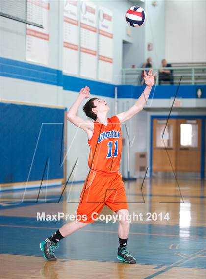Thumbnail 3 in Oneida vs Ichabod Crane NYSPHSAA Class B Championship photogallery.